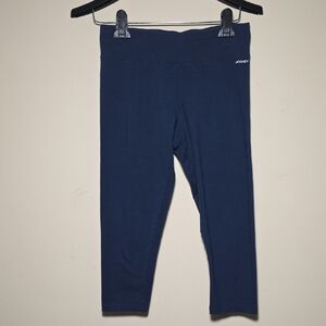 Jockey Navy Capri Leggings Stretch Activewear